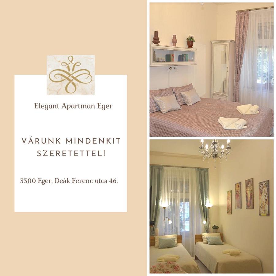 Elegant Apartman Eger Eksteriør bilde
